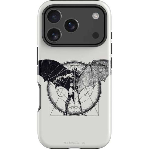 DC Comics Batman Skeleton diagram Art iPhone 18 Pro Impact Case