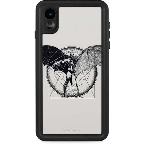 DC Comics Batman Skeleton diagram Art iPhone Cases