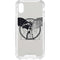 DC Comics Batman Skeleton diagram Art iPhone XS Clear Case