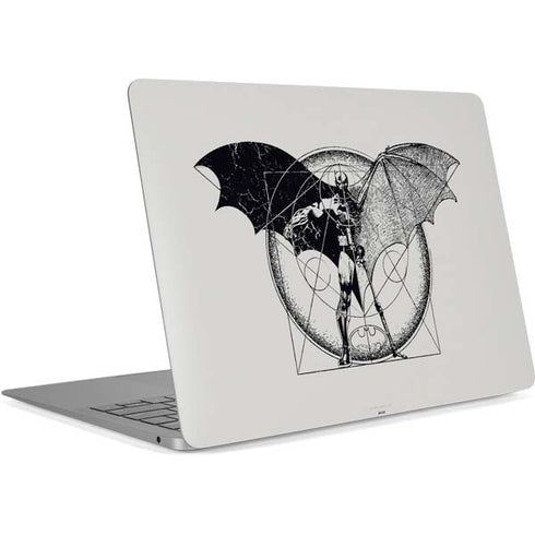 DC Comics Batman Skeleton diagram Art Apple MacBook Air Skin