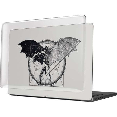 DC Comics Batman Skeleton diagram Art MacBook Pro 14in (2021-24) Case plus Skin