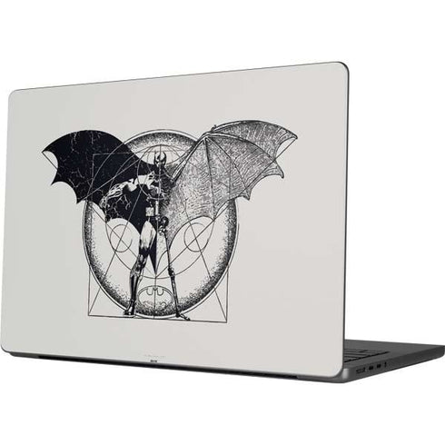 DC Comics Batman Skeleton diagram Art Apple MacBook Pro 14-inch Skin