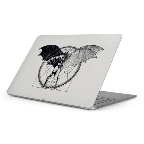 DC Comics Batman Skeleton diagram Art Apple MacBook Pro 16-inch Skin
