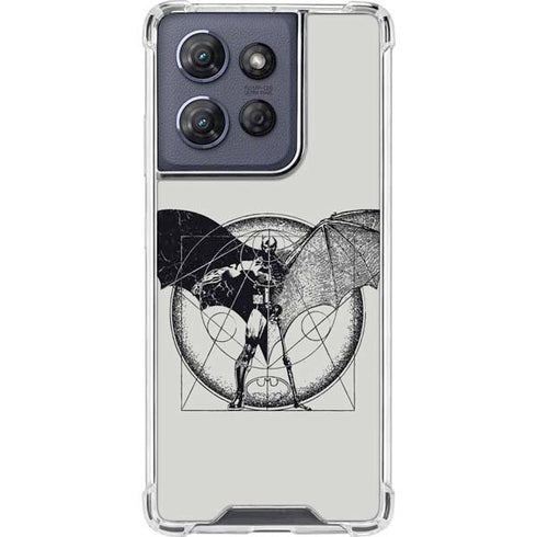 DC Comics Batman Skeleton diagram Art Moto G Stylus 5G (2025) Clear Case