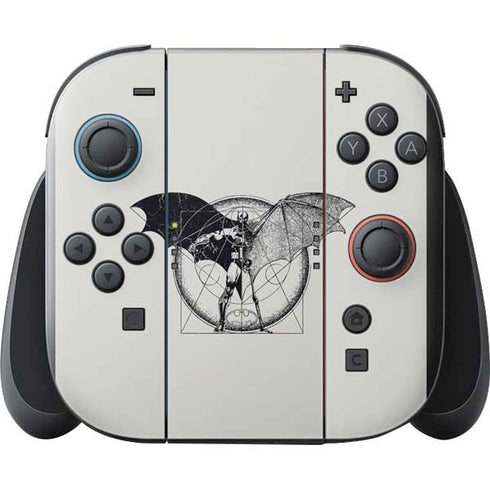 DC Comics Batman Skeleton diagram Art Nintendo Switch 2 (2025) with Joy-Con Skin