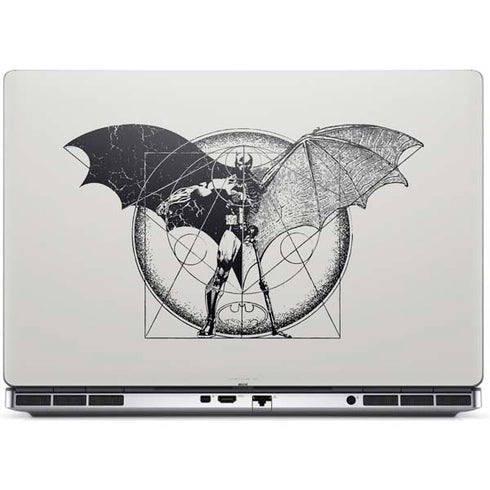 DC Comics Batman Skeleton diagram Art Dell Precision Skin