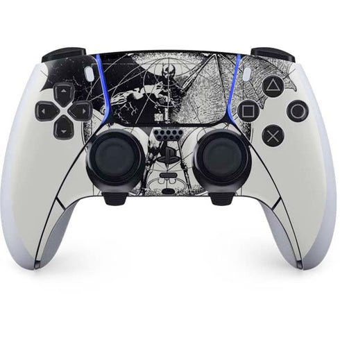 DC Comics Batman Skeleton diagram Art PS5 DualSense Edge Pro Controller Skin