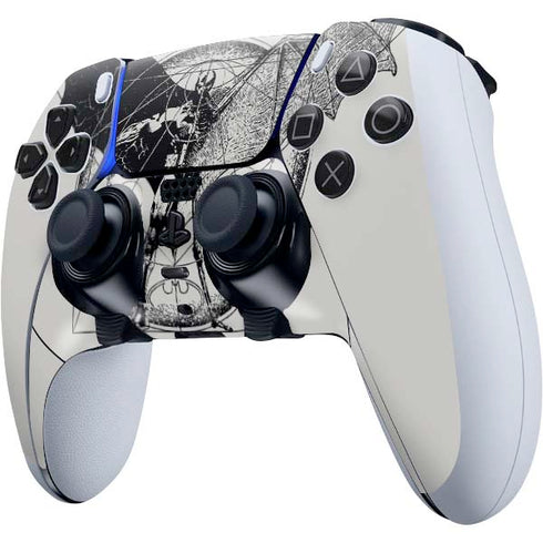 DC Comics Batman Skeleton diagram Art PS5 DualSense Edge Pro Controller Skin