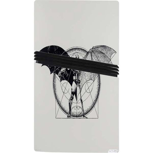 DC Comics Batman Skeleton diagram Art PS5 Pro Console Skin