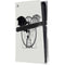 DC Comics Batman Skeleton diagram Art PS5 Pro Disk Console Skin