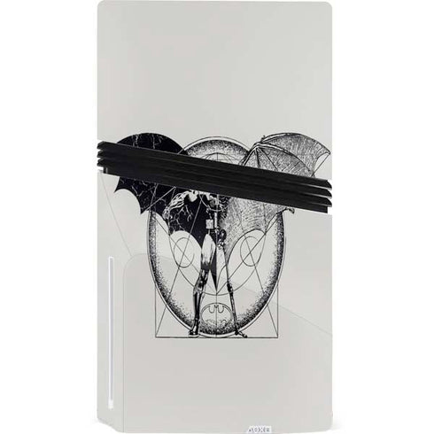 DC Comics Batman Skeleton diagram Art PS5 Pro Disk Console Skin