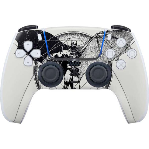 DC Comics Batman Skeleton diagram Art PlayStation PS5 Skins
