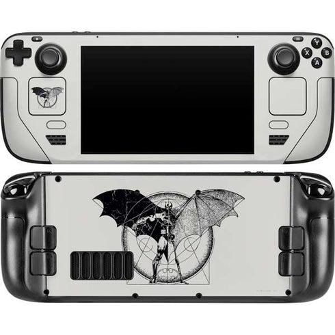 DC Comics Batman Skeleton diagram Art Steam Deck Handheld Gaming Computer Skin