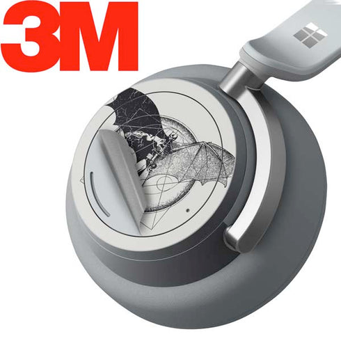 DC Comics Batman Skeleton diagram Art Surface Headphones Skin