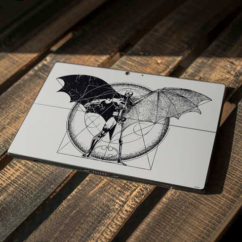 DC Comics Batman Skeleton diagram Art Surface Pro 7 Skin