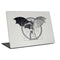 DC Comics Batman Skeleton diagram Art Laptop Skins
