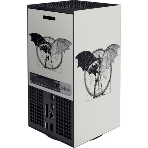 DC Comics Batman Skeleton diagram Art XBox Series X Digital Edition Bundle Skin