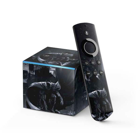 DC Comics Arkham Origins Batman In action pose Fire TV Cube Skin