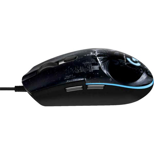 DC Comics Arkham Origins Batman In action pose G203 Prodigy RGB Wired Gaming Mouse Skin