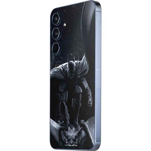 DC Comics Arkham Origins Batman In action pose Galaxy A35 5G Skin
