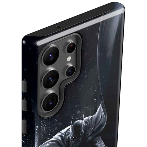 DC Comics Arkham Origins Batman In action pose Galaxy S23 Ultra Pro Case