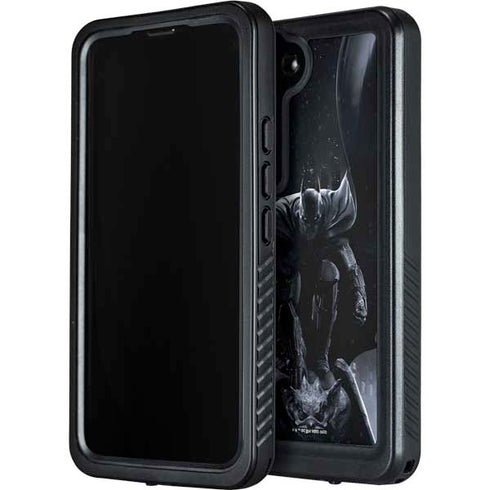 DC Comics Arkham Origins Batman In action pose Galaxy S24 Plus Waterproof Case