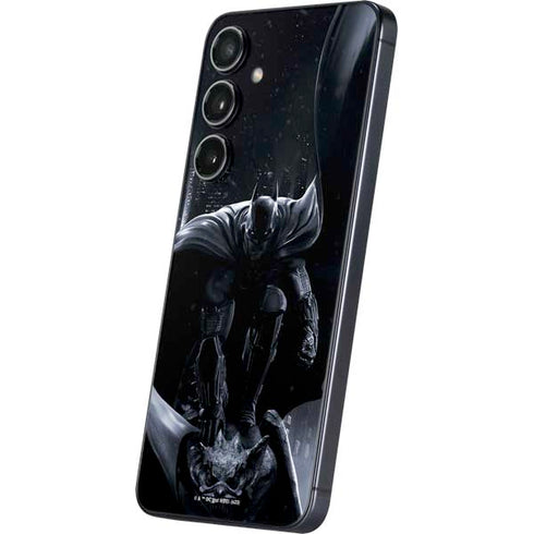 DC Comics Arkham Origins Batman In action pose Galaxy S25 Skin