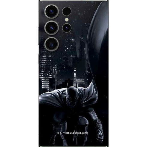 DC Comics Arkham Origins Batman In action pose Galaxy S24 Ultra Skin