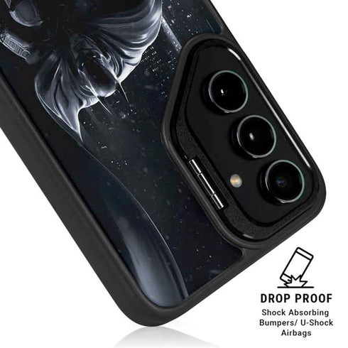 DC Comics Arkham Origins Batman In action pose Galaxy S26 Plus Kickstand Case