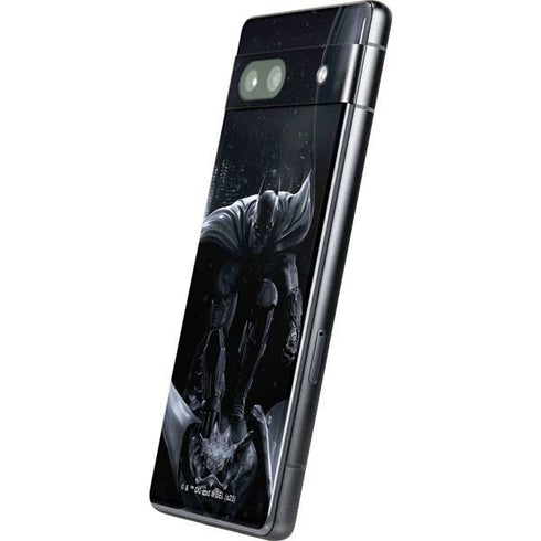 DC Comics Arkham Origins Batman In action pose Google Pixel 7a Skin