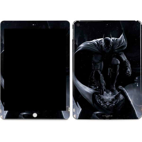 DC Comics Arkham Origins Batman In action pose Apple iPad Skin