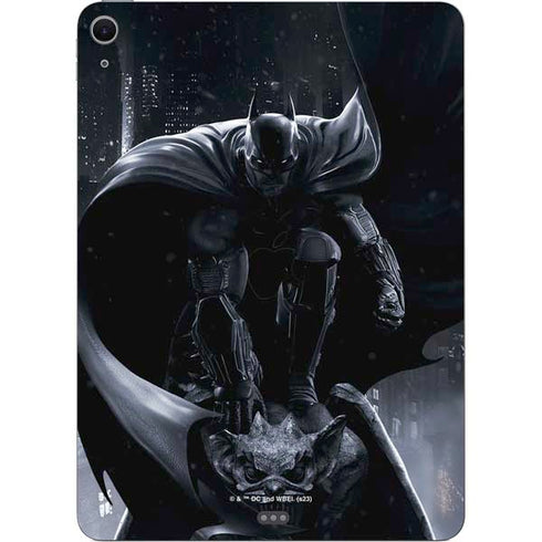 DC Comics Arkham Origins Batman In action pose Apple iPad Air Skin