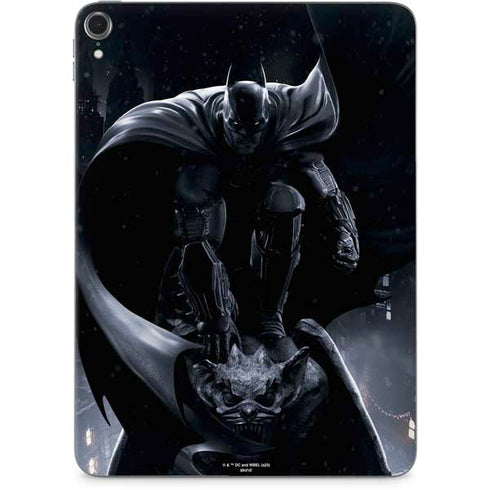 DC Comics Arkham Origins Batman In action pose Apple iPad Pro Skin