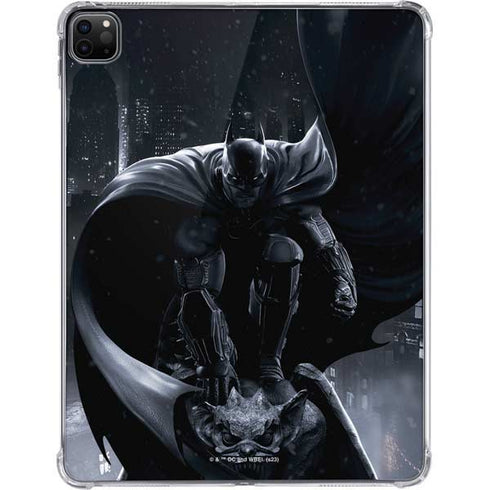 DC Comics Arkham Origins Batman In action pose iPad Pro 11in (2024) Clear Case
