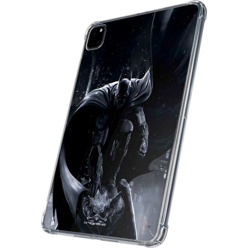DC Comics Arkham Origins Batman In action pose iPad Pro 11in (2024) Clear Case