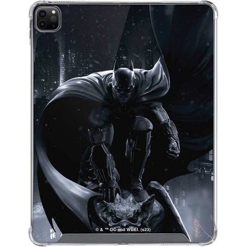 DC Comics Arkham Origins Batman In action pose iPad Cases
