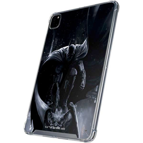 DC Comics Arkham Origins Batman In action pose iPad Cases
