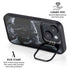 DC Comics Arkham Origins Batman In action pose iPhone 14 Plus Kickstand Case