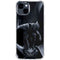 DC Comics Arkham Origins Batman In action pose iPhone 15 Clear Case