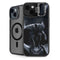 DC Comics Arkham Origins Batman In action pose iPhone 15 Kickstand Case