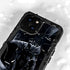 DC Comics Arkham Origins Batman In action pose iPhone 15 Plus Waterproof Case