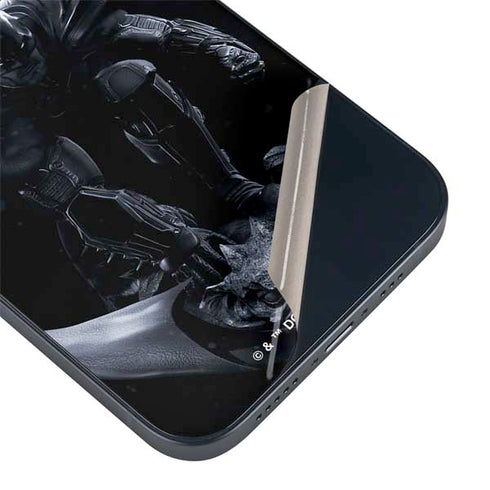 DC Comics Arkham Origins Batman In action pose iPhone 15 Skin