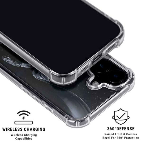 DC Comics Arkham Origins Batman In action pose iPhone 16 MagSafe Case
