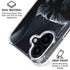 DC Comics Arkham Origins Batman In action pose iPhone 16 Plus Clear Case