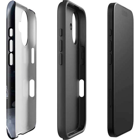 DC Comics Arkham Origins Batman In action pose iPhone 16 Plus Impact Case