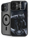 DC Comics Arkham Origins Batman In action pose iPhone 16 Plus Kickstand Case