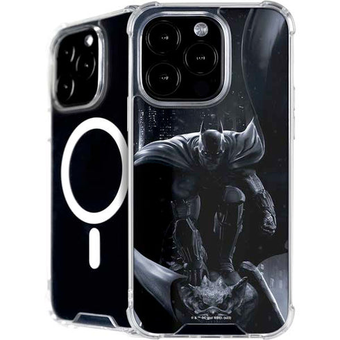 DC Comics Arkham Origins Batman In action pose iPhone 16 Pro Max MagSafe Case