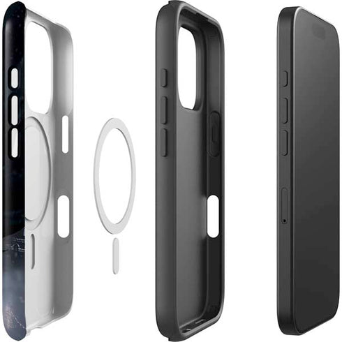 DC Comics Arkham Origins Batman In action pose iPhone 16 Pro Max Magsafe Impact Case