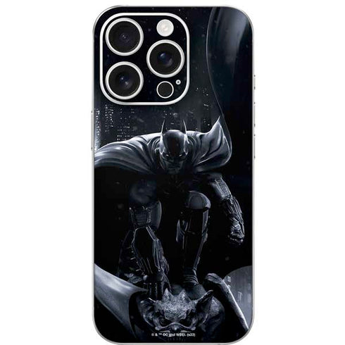 DC Comics Arkham Origins Batman In action pose iPhone 16 Pro Skin
