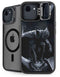 DC Comics Arkham Origins Batman In action pose iPhone 16e Kickstand Case